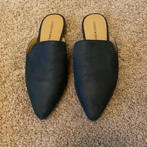 Lucky Brand Slip on black loafers